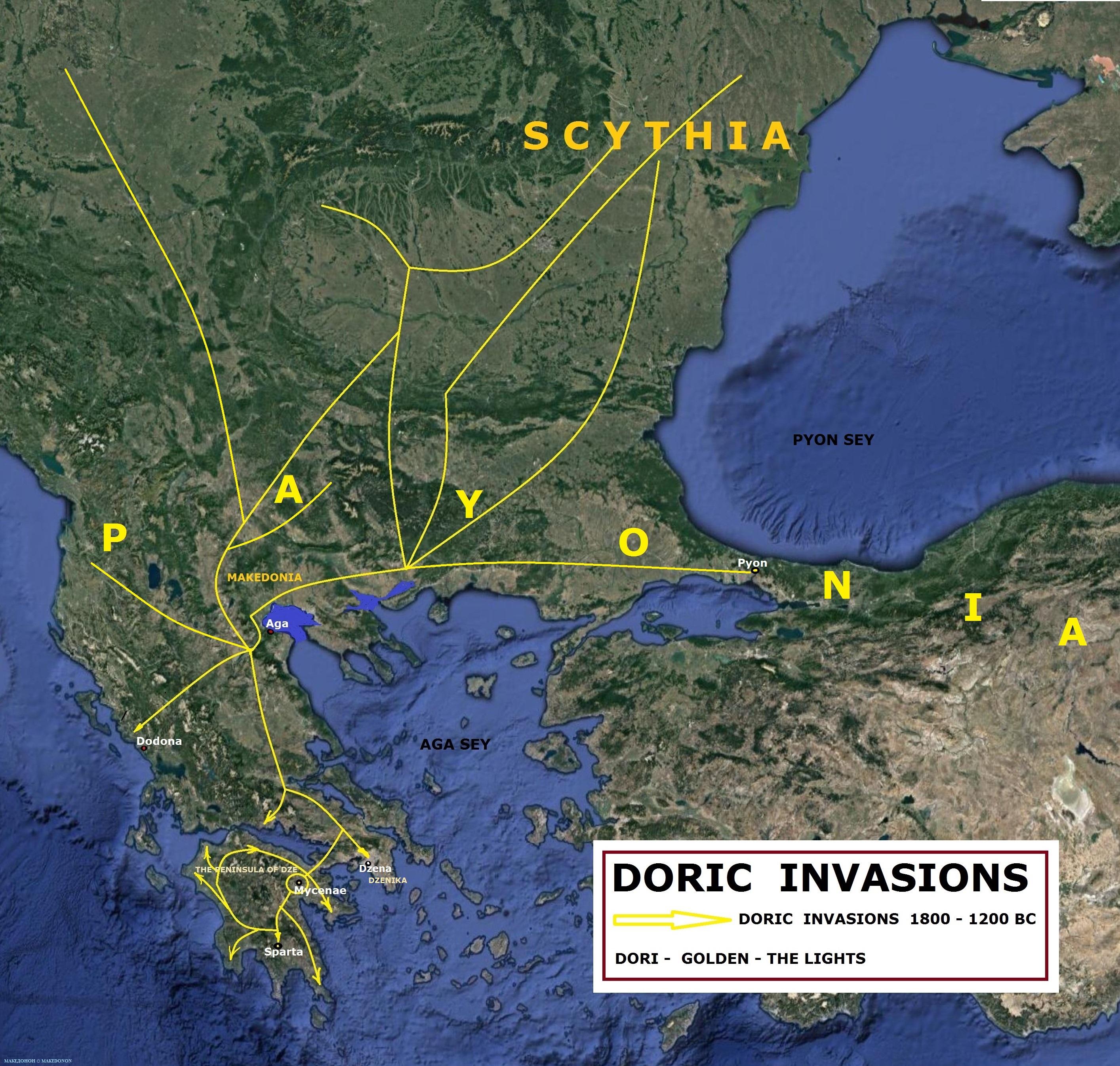 DORIC INVASIONS